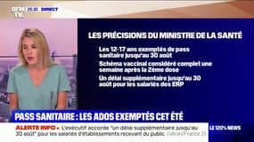 Olivier Véran a précisé que le pass sanitaire sera valable une semaine après la deuxième dose du vaccin mais en France seulement