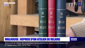 Mulhouse: un atelier de reliure repris par deux passionnés 