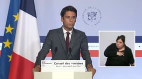 Gabriel Attal, le 9 juin 2021 à Paris