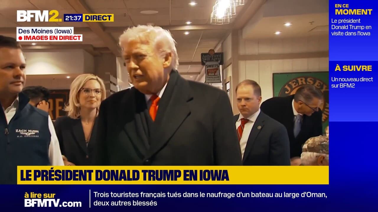 Immigration: Donald Trump affirme que "la criminalité est en forte baisse" au Minnesota Kép