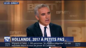 Entretien au Débat: "François Hollande avance son tempo et essaie de donner des pistes", Bruno Jeudy