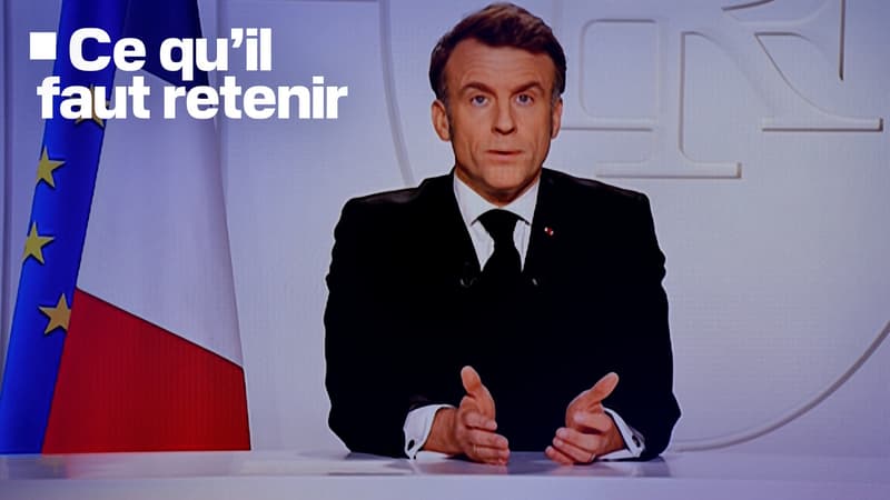 Menace russe, dissuasion nucléaire, aide à l'Ukraine,... Ce qu'il faut retenir de l'allocution de Macron