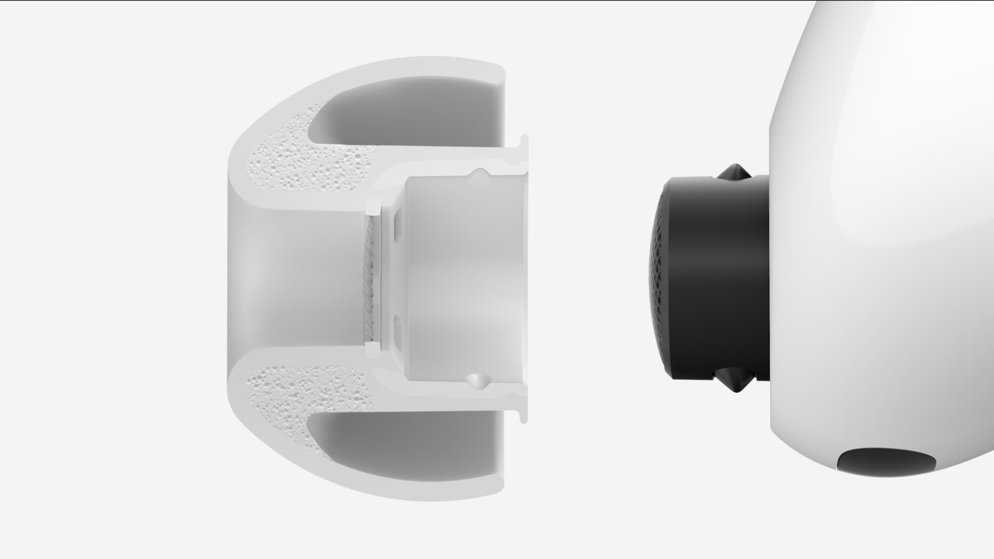 Airpods Pro 3, avec de la mousse
