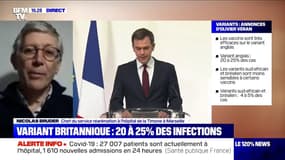 Pr Nicolas Bruder: "On a plus de malades en réanimation dans les Bouches-du-Rhône qu'à Paris avec des capacités qui sont bien inférieures"