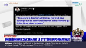 CHU de Nice: une réunion concernant le système informatique