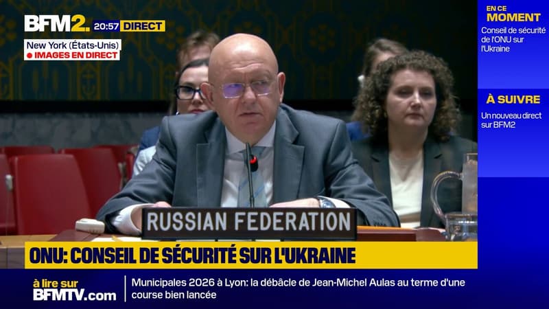 Ukraine: "Le régime de Kiev n'est plus sous les feux de la rampe", lance l'ambassadeur de la Russie à l'ONU