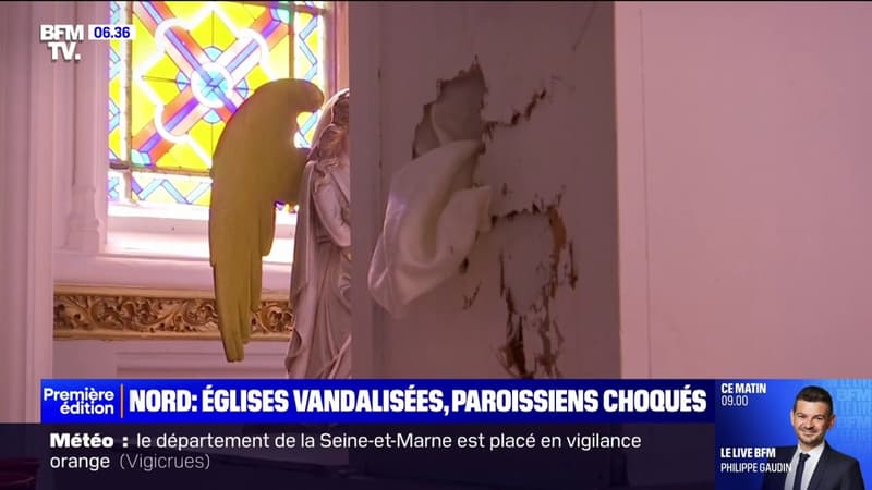 Nord: deux églises vandalisées en pleine journée à Gravelines