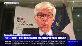Mort de Thomas: "J'ai interdit toutes les manifestations sur Valence [...] pour des raisons de sécurité publique", affirme Thierry Devimeux, préfet de la Drôme