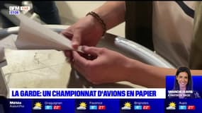 La Garde: un championnat d'avions en papier