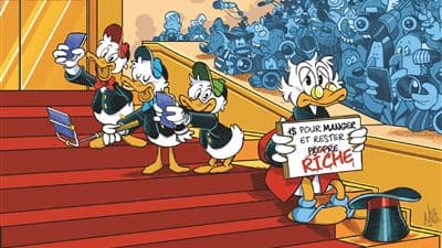 "DES MONNAIES IMAGINAIRES SUR LESQUELLES SPÉCULER À L'INFINI": ON A LU LE DERNIER PICSOU SUR LE BITCOIN ET LES CRYPTOS SONT SURTOUT VUES COMME DES OUTILS DE SPÉCULATION