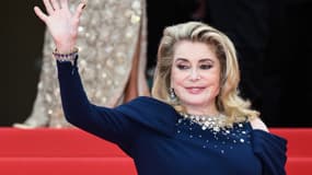 Catherine Deneuve le 16 mai 2023 à Cannes