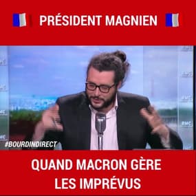 Quand Macron gère les imprévus
