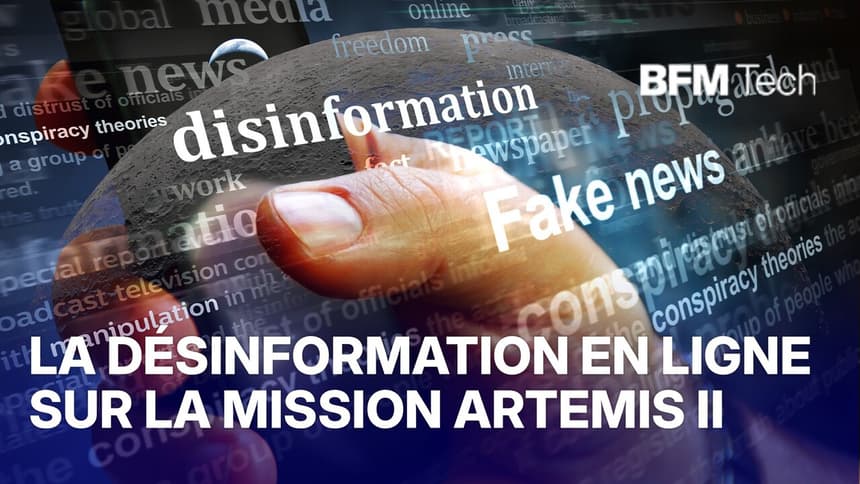 La désinformation en ligne sur la mission Artemis II