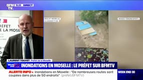 Inondations en Moselle: le préfet appelle à "respecter les barrages et les consignes de sécurité"