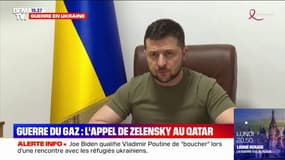 Guerre du Gaz: l'appel de Zelensky au Qatar