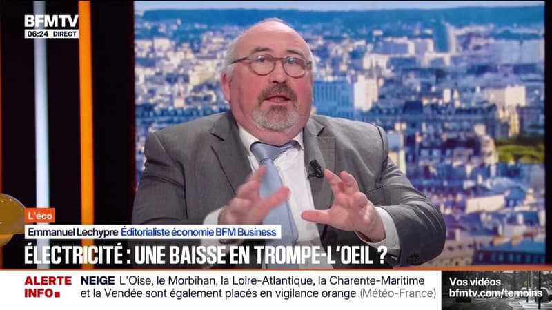 La diminution de nombreuses taxes représentera sur notre facture environ 30%