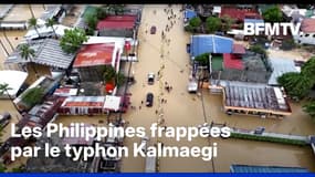 Les images des dégâts aux Philippines après le passage du typhon Kalmaegi 