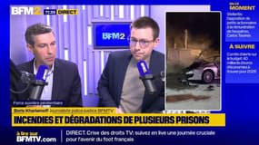 Plusieurs établissements pénitentiaires touchés par des incendies et des dégradations