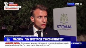 Dissolution: "Je me devais de rendre la parole aux Français", déclare Emmanuel Macron