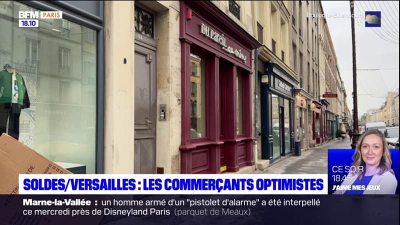 Versailles: les commerçants optimistes pour les soldes d'hiver