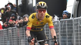 Primoz Roglic sur le Tirreno-Adriatico, le 10 mars 2023