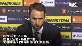 Cris racistes lors de Bulgarie - Angleterre : Souhthgate est fier de ses joueurs