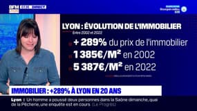 Lyon: le prix de l'immobilier a augmenté de 289% en 20 ans
