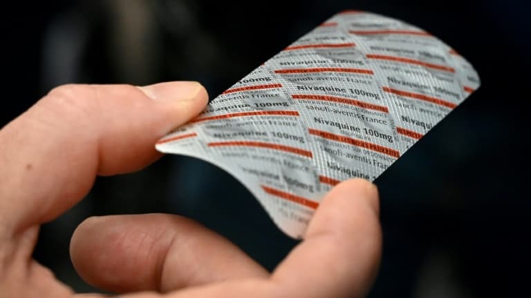 Des comprimés de Nivaquine (chloroquine) dont l'utilisation est contestée 