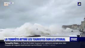 La tempête Ciara attire les touristes sur le littoral