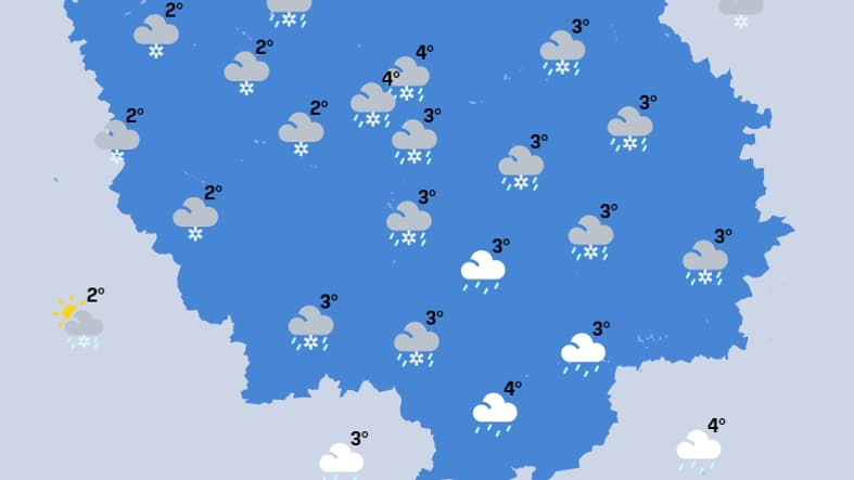La météo de dimanche en Ile-de-France. La météo de dimanche en Ile-de-France.