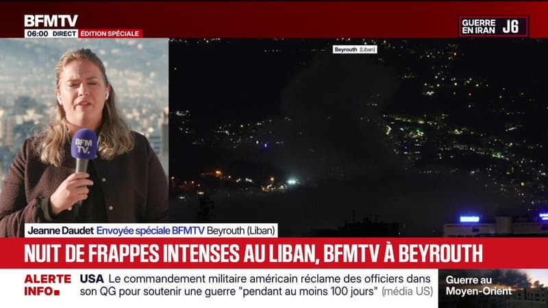 Guerre au Moyen-Orient: plusieurs frappes ont eu lieu cette nuit au Liban