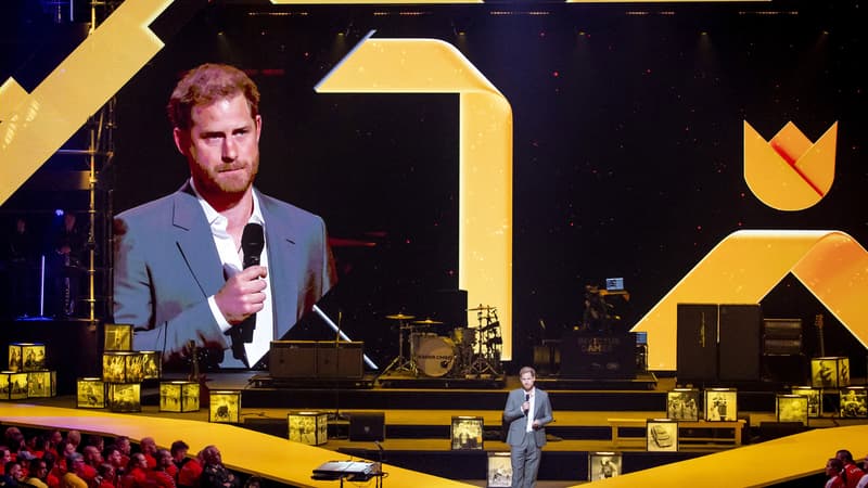 Le Prince Harry lors de l'ouverture des Invictus Games 