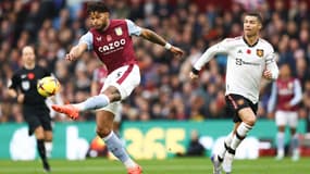 Cristiano Ronaldo lors d'Aston Villa-Manchester United