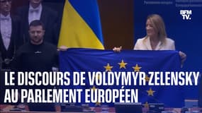 Le discours intégral de Volodymyr Zelensky devant le Parlement européen à Bruxelles