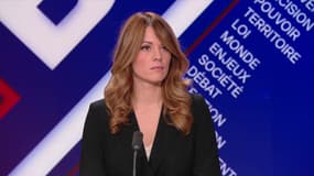 Maud Bregeon, porte-parole du gouvernement, sur le plateau de BFMTV ce dimanche 16 novembre 2025.