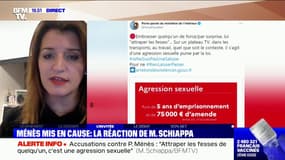 Marlène Schiappa: "Les images avec Pierre Ménès qui embrasse de force une journaliste, je les trouve profondément choquantes"