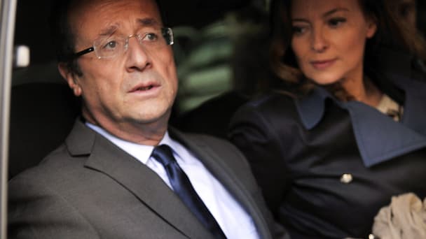 François Hollande et Valérie Trierweiler en 2012.