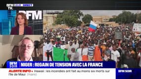 Violation de l'espace aérien du Niger par la France: "C'est un mensonge lancé par la junte alors même que la mission était autorisée", pour Jérôme Pellistrandi (consultant Défense BFMTV)