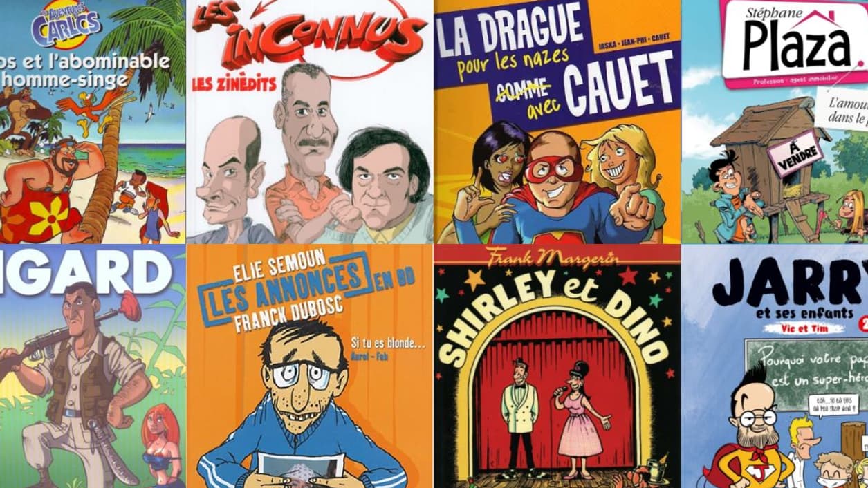 Des BD mettant en scène des stars