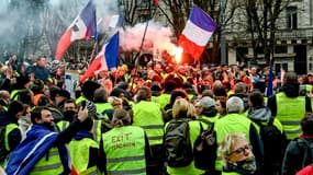 Des gilets jaunes mobilisés samedi 5 janvier à Lille