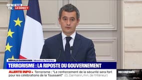 Gérald Darmanin: "120 policiers seront envoyés à Nice pour renforcer la sécurisation"
