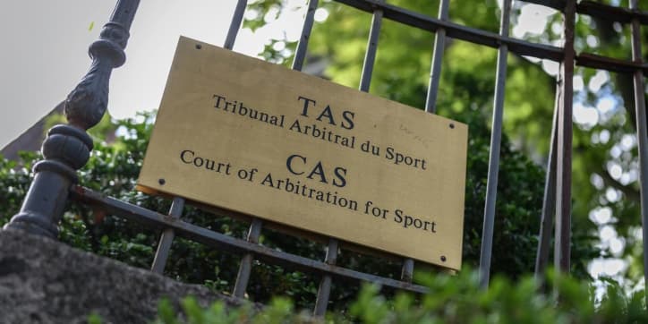 Le Tribunal arbitral du sport (TAS), à Lausanne, le 8 juin 2020