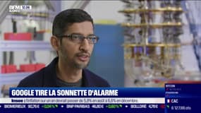 Google tire la sonnette d’alarme
