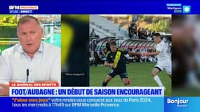 Aubagne football club: un début de saison "encourageant" pour le président du club Lionel Jeanningros