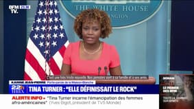 Mort de Tina Turner: "Tina Turner était une icône de la musique", la réaction de la porte-parole de la Maison-Blanche à l'annonce du décès de la chanteuse