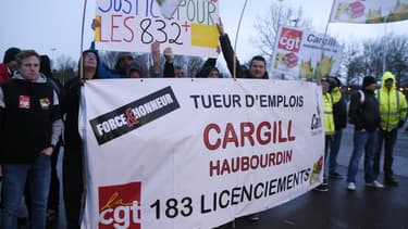 L'usine Cargill de Haubourdin (Nord) emploie environ 300 personnes et transforme du maïs, en provenance essentiellement du sud de la France et du sud de l'Europe