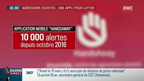 Comment l'appli "Handsaway" aide les femmes à signaler les agressions sexistes