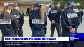 Var: 25 nouveaux policiers nationaux à partir de septembre