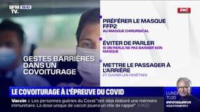 Covid-19: le covoiturage, source de contaminations ?