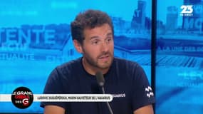#GrandOral "J'ai pris dans mes bras un homme qui avait quatre balles de Kalachnikov dans le ventre. Comprenez que ces gens fuient l'enfer !" Ludovic Duguépéroux, marin-sauveteur sur l'Aquarius #GGRMC
